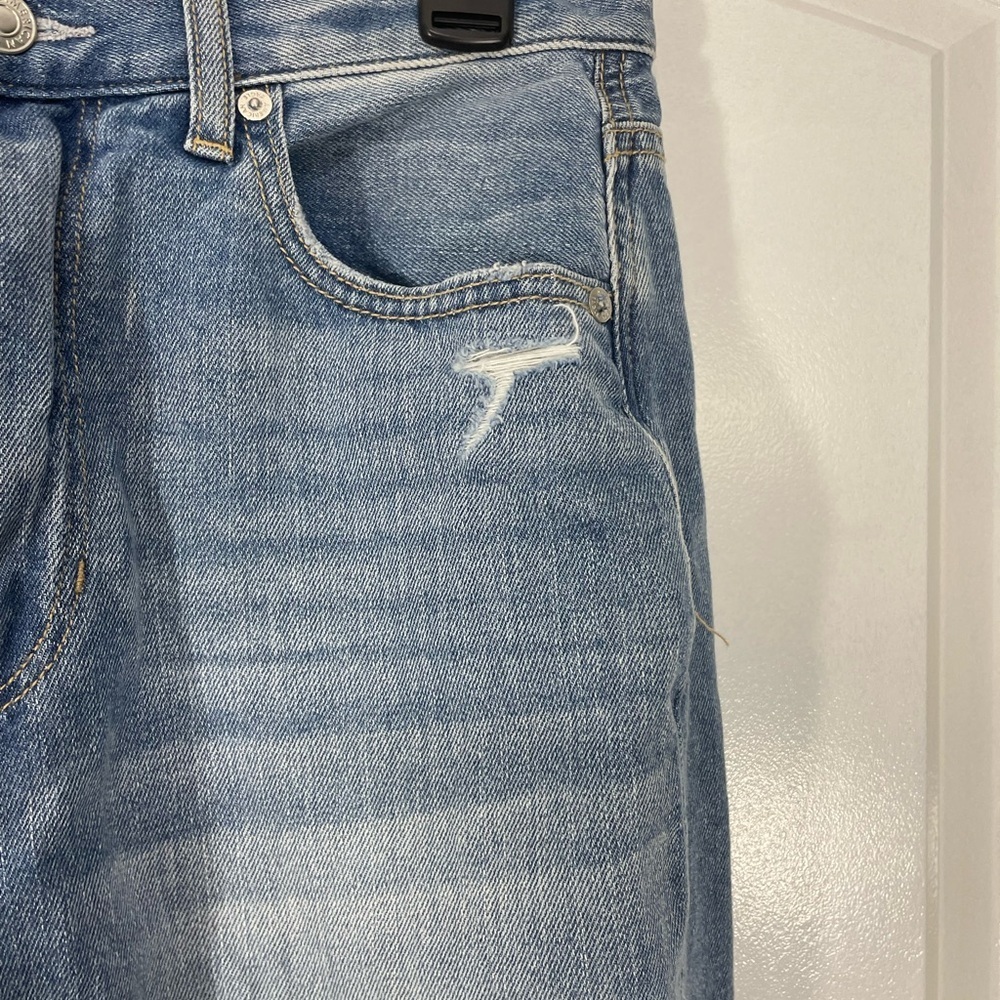 American Eagle Womens Distressed Blue Jeans (Inseam 26)Size 6 Short CB-H - Picture 4 of 6
